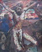 Lovis Corinth Der rote Christus painting